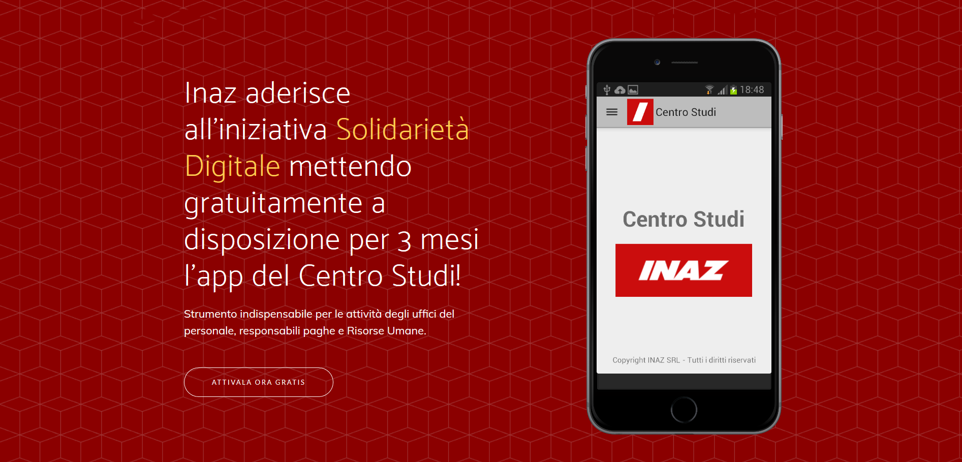 Solidariet  Digitale - App Centro Studi Inaz