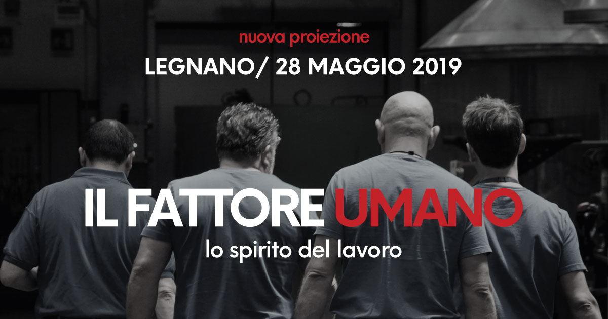 Proiezione del documentario Il fattore umano presso Confindustria Alto Milanese Legnano