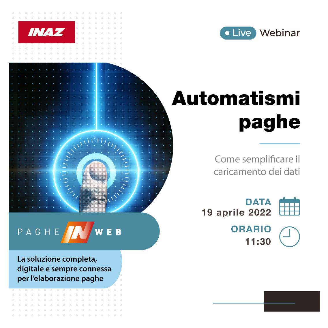 Live webinar: Automatismi paghe